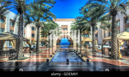 Shangri La Al Husn Stockfoto