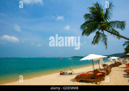 Mae Nam Beach, Ko Samui Island, Thailand Stockfoto