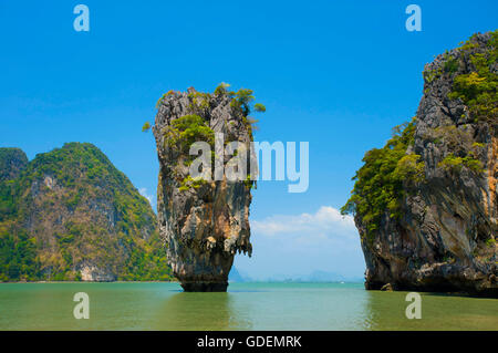 James Bond Insel, Phang-Nga Bay Nationalpark, Phuket, Thailand / Phangnga Stockfoto