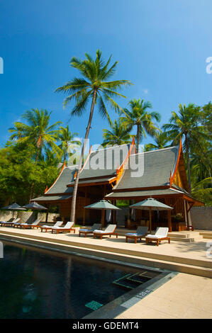 Das Amanpuri Resort, Insel Phuket, Thailand Stockfoto