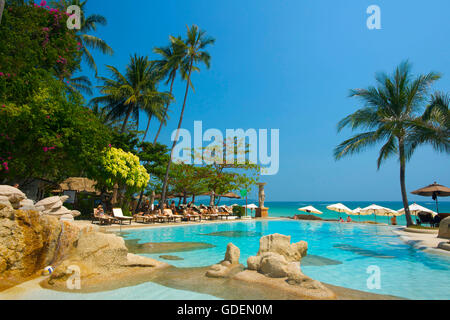 Hotel Imperial am Chaweng Beach, Ko Samui Island, Thailand Stockfoto