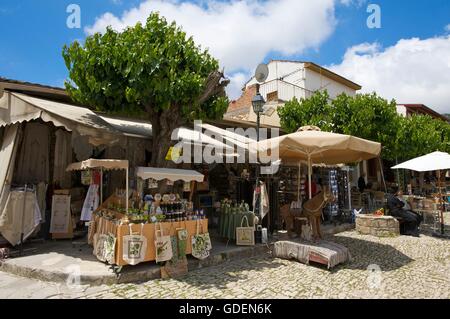 Souvenirs in Omodos, Troodos-Gebirge, Republik Zypern Stockfoto