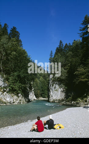 Bulle und Bär vor der Börse, Frankfurt am Main, Hessen, Deutschland Stockfoto