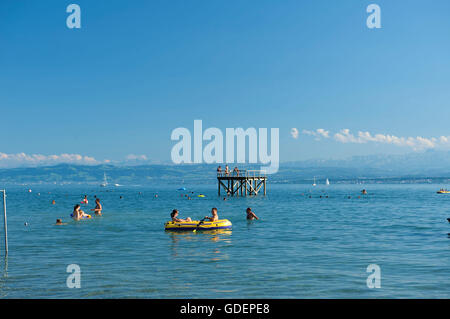 Hagnau, Bodensee, Baden-Wuertttemberg, Deutschland Stockfoto