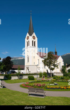 Riezlern, Kleinwalsertal Tal, Allgäu, Vorarlberg, Österreich Stockfoto