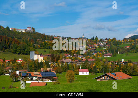 Oberstaufen, Allgäu, Bayern, Deutschland Stockfoto