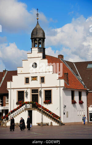 Rathaus, Lingen, Niedersachsen, Deutschland Stockfoto