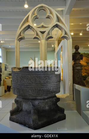 Sandstein-Museum, Bad Bentheim, Niedersachsen, Deutschland Stockfoto