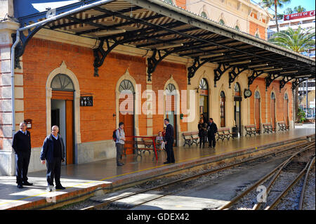 Ferrocarril De Sóller, Station Palma, Mallorca, Spanien Stockfoto