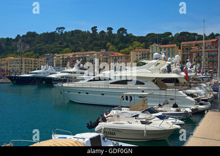 Port Lympia, Quartier du Port, Altstadt, Nizza, Côte d? Azur, Frankreich Stockfoto