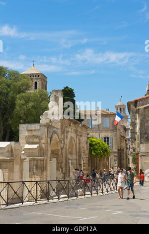 Antike Theater in Arles, Provence, Provence-Alpes-Cote d ' Azur, Frankreich Stockfoto