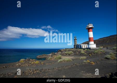 Faro de Fuencaliente, La Palma, Kanaren, Spanien Stockfoto