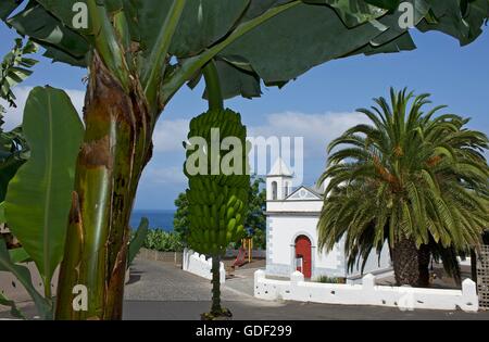 Kirche in San Andres, La Palma, Kanaren, Spanien Stockfoto