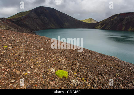 Bahylur, Landmannalaugar, Island Stockfoto