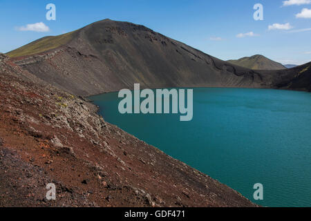 Bahylur, Landmannalaugar, Island Stockfoto