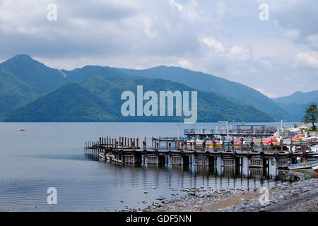 See Chuzenji in Nikko-Nationalpark, Japan. Stockfoto