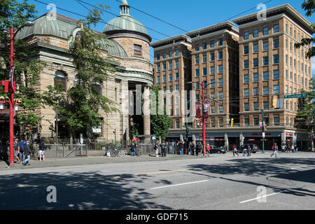 Carnegie Gemeindezentrum, Vancouver British Columbia. Stockfoto