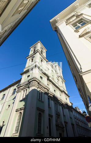 Linz: alte Kathedrale, Österreich, Oberösterreich, OÖ Zentralraum Stockfoto