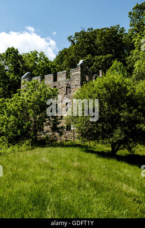 Beverley Mill (Chapman Mühle), breit ausgeführt, die Ebenen, Virginia Stockfoto