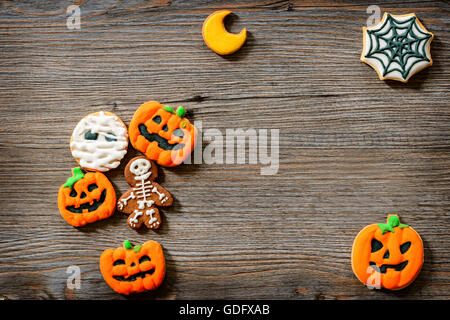 Halloween-Plätzchen Stockfoto