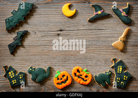 Halloween-Plätzchen Stockfoto