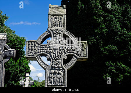 Keltisches Kreuz Monsterboice Irland Stockfoto