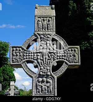 Keltisches Kreuz Monsterboice Irland Stockfoto