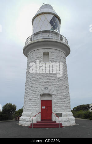 Cape Naturaliste Leuchtturm an der Leeuwin - Naturaliste Nationalpark - Western Australia Stockfoto