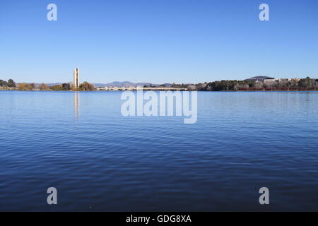 Canberra-See Stockfoto