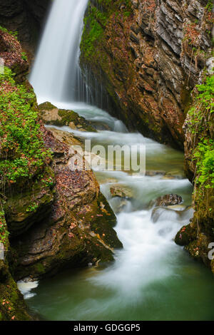Thur Wasserfälle, Kanton St. Gallen, Schweiz Stockfoto