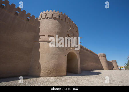 Iran, Rayen Stadt, Arg-e-Rayen, Raen Zitadelle Stockfoto