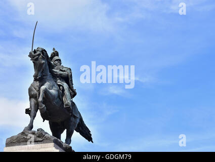 Vittorio Emanuele König von Italien-Denkmal in Venedig, gefertigt vom Bildhauer Ferrari 1887 (mit textfreiraum) Stockfoto