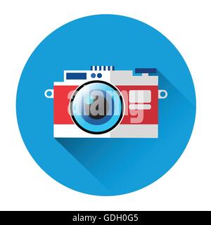Foto Kamera Symbol Fotografie Stock Vektor