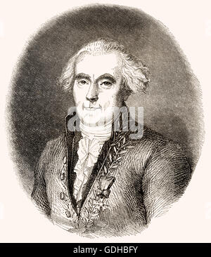 Pierre-Simon, Marquis de Laplace, 1749-1827, ein französischer Gelehrter Stockfoto