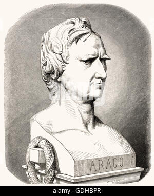 Dominique François Jean Arago oder Joan Francesc Domènec Arago, 1786-1853, ein französischer Physiker und Politiker Stockfoto