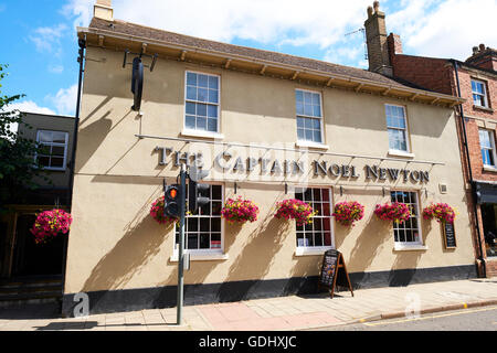 Der Captain Noel Newton Gastwirtschaft Hautpstraße Oakham Rutland East Midlands UK Stockfoto