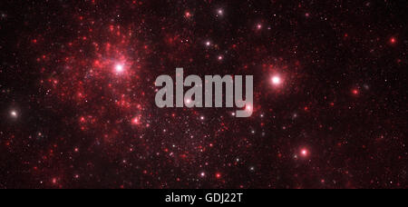 Weltraum Sterne, abstrakten Hintergrund Stockfoto