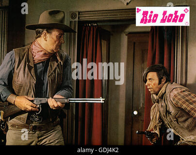 Rio Lobo, USA 1970, Regie: Howard Hawks, Monia: John Wayne, Stockfoto