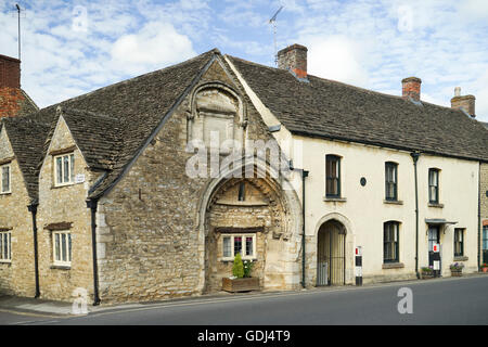 Das Krankenhaus des Order of St. John Armenhäuser, Marlmesbury, Wiltshire -1 Stockfoto