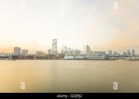 Minato Mirai 21, Stadt Yokohama, Präfektur Kanagawa, Japan Stockfoto