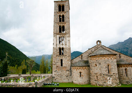 Kirche von Sant Climent - Taull - Spanien Stockfoto