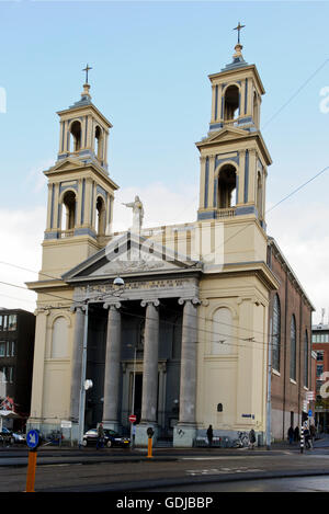 Moses und Aaron Kirche in Amsterdam, Holland, Niederlande. Stockfoto