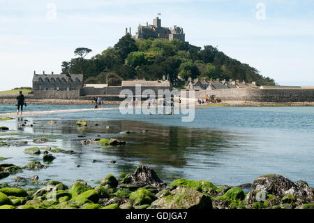 St. Michaels Mount, Marazion, Cornwall, UK. Stockfoto