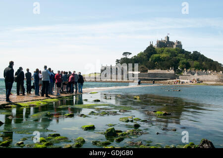 St. Michaels Mount, Marazion, Cornwall, UK. Stockfoto