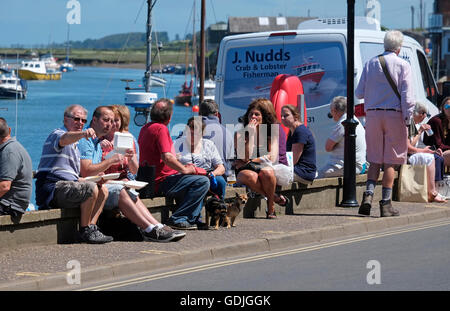 Wells-Next-the-Sea, North Norfolk, england Stockfoto