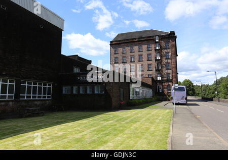 Deanston Distillery Schottland Juli 2016 Stockfoto