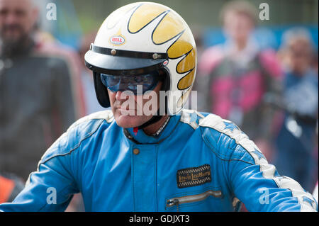 Kings Lynn, Norfolk, Großbritannien. 16.07.2016 fünften jährlichen Dirt Quake Festival mit Guy Martin und "Nebel" Carl Fogarty Stockfoto