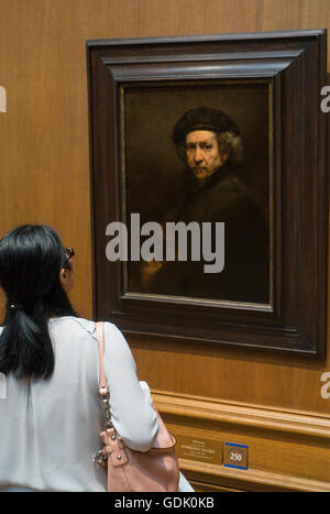 National Gallery of Art, Washington DC-Westflügel Stockfoto