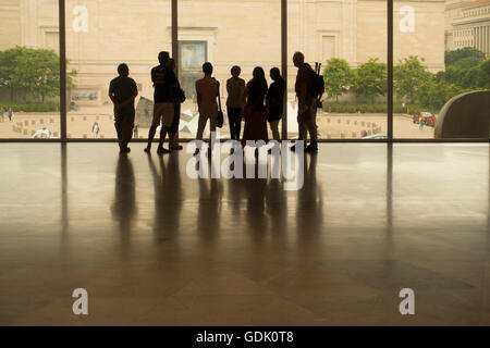Nationale Galerie der Kunst Washington DC Stockfoto