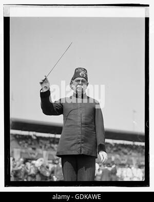 Sousa (1854-1932), US-amerikanischer Dirigent und Komponist der Militärmärsche. Stockfoto